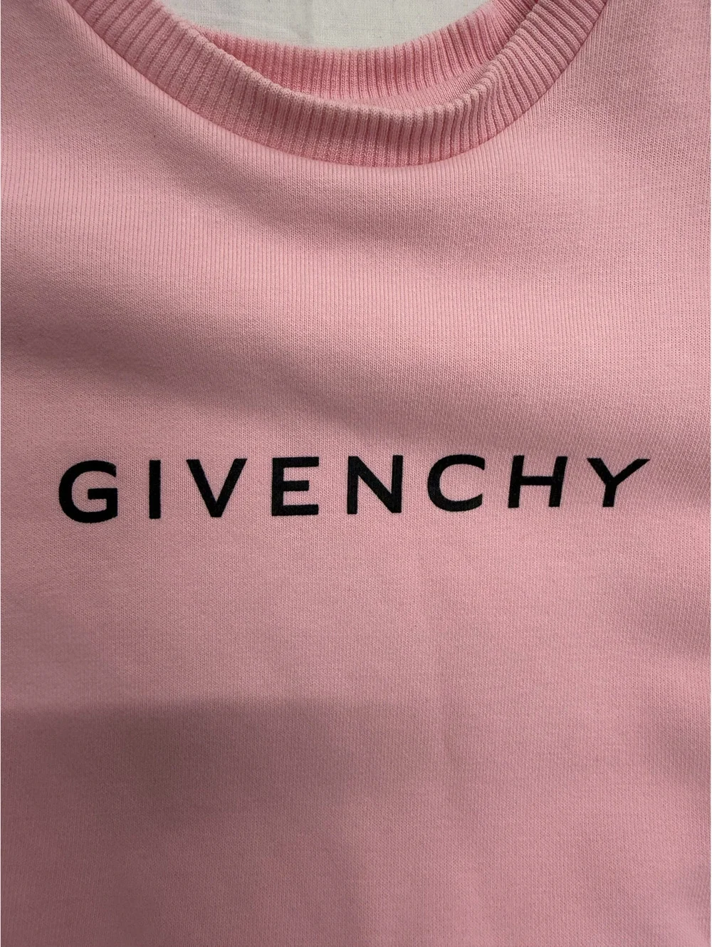 Givenchy Pink Baby Dress with Logo Print